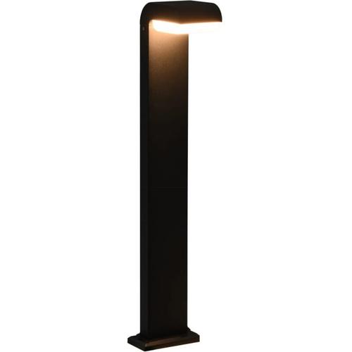 Gartenleuchte led 9 w Schwarz Oval Vidaxl