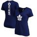 Women's Fanatics Branded Auston Matthews Royal Toronto Maple Leafs Playmaker V-Neck T-Shirt