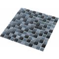 Decoon - Mosaïque Pierre / Verre - Black - 2.3 x 2.3 cm - Noir