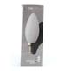 Lustilight - Ampoule led 3W ogive 90X37mm blanc chaud 2700K 240lm culot E14 230V verre dépoli