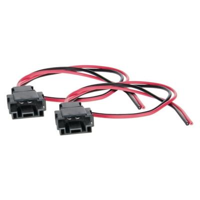 2 Cables adaptateurs haut-parleur compatible avec Mercedes A C E CLK BMW E46