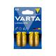 Varta - Longlife aa - Single-use battery - aa - Alcaline - 1,5 v - 4 pièce(s) - Bleu - Jaune (04106