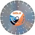 Gölz - Disque diamant LCA65, coupe à sec ou à eau - pour scie à sol ou découpeuse - ø 350 mm /