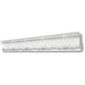 Decosa Moulure G24 (Geraldine) - polystyrène - blanc - 53 x 53 mm - long. 2 m - blanc