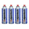 Alpentech - Pack de 4 Cartouches de gaz 250g butane Camping Butane