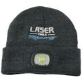 Laser Tools - bonnet double led rechargeable avec lampe frontale et arriere - laser