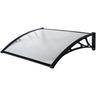 Marquise en polycarbonate Werka Pro 80 x 150 cm