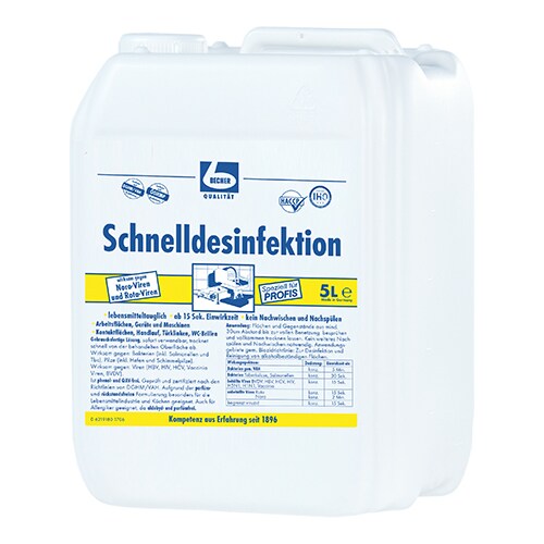 Dr. Becher "Dr. Becher" Schnelldesinfektion 5 l Image