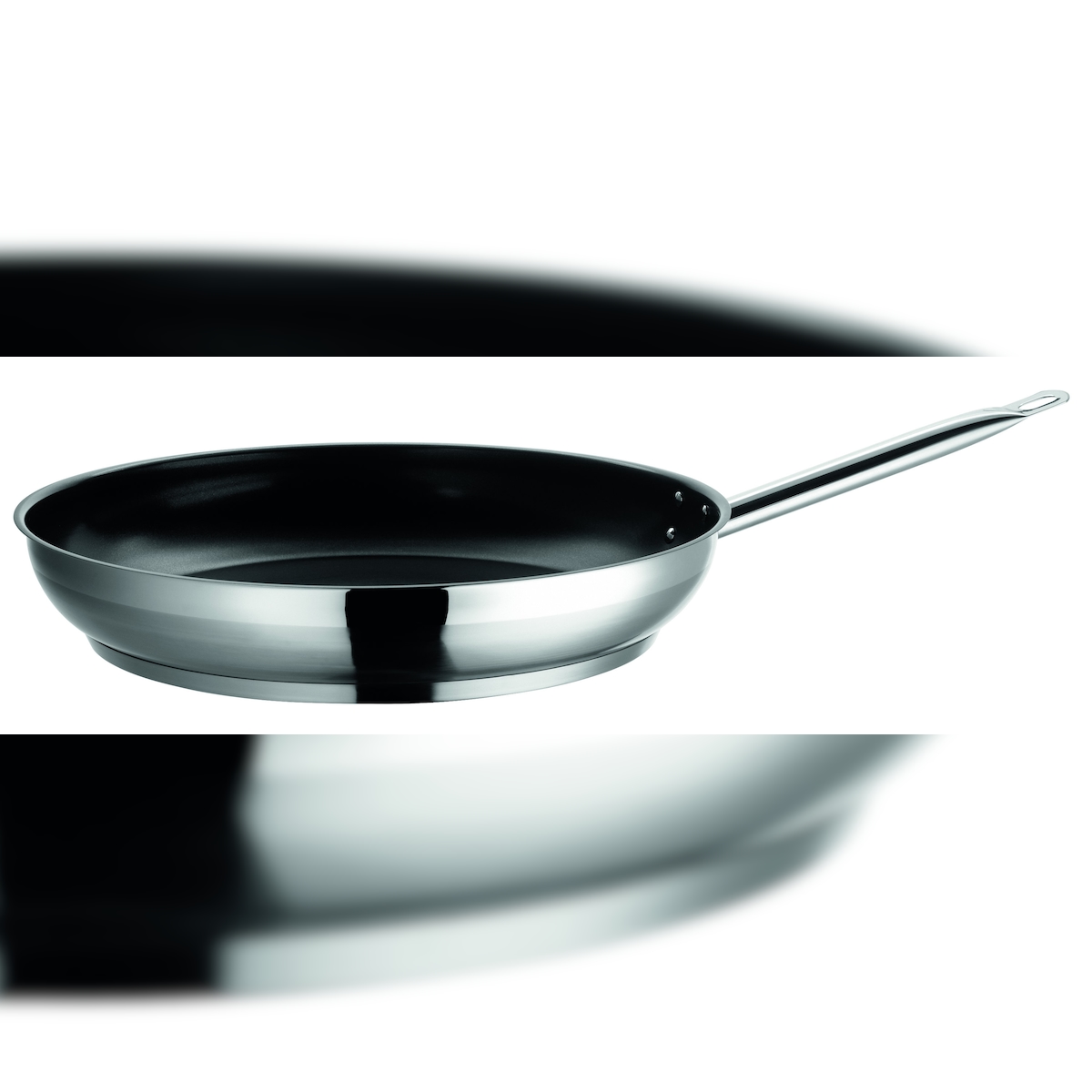 MÄSER Bratpfanne 926114 , Serie Professional, Edelstahl, Ø 36 cm, antihaftbeschichtet, induktionsgeeignet, backofenfest Image