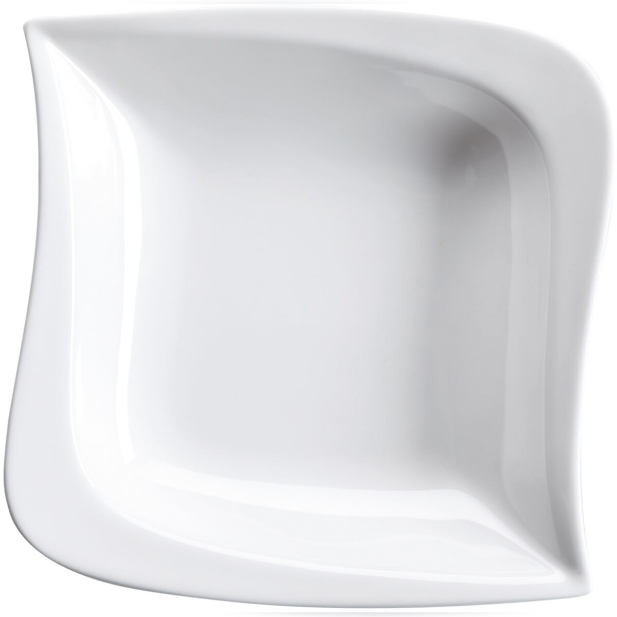 MÄSER Teller tief 21,3 cm, Serie LA MUSICA, Weiß, 6er Set, 576026 Image