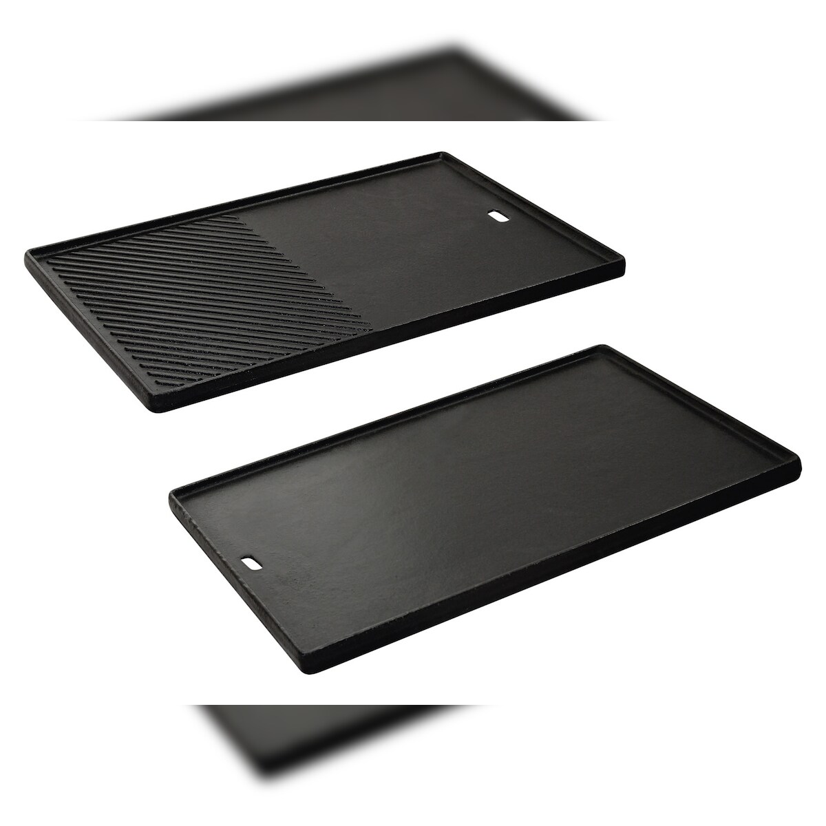 Enders SWITCH GRID Guss-Wende-Platte für: BOSTON 4 IK + MONROE PRO 4 SIK, Gusseisen, Grillplatte, massive Gussplatte, doppelseitig anwendbar, #7893 Image