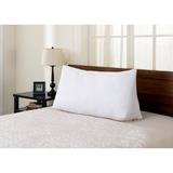 White Noise Dedman Ultra Supportive Oversized Reading & Anti Acid Reflux Wedge Plush Fiber King Bed Pillow Fiber/100% Cotton | Wayfair CC-WDGPL