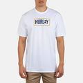 Hurley Herren M Subtractive Box S/S T-Shirt, White, S