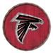 Atlanta Falcons 24" Cracked Color Barrel Top Sign