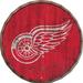 Detroit Red Wings 24" Cracked Color Barrel Top Sign