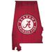 Alabama Crimson Tide 12" Logo State Sign