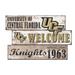 UCF Knights 24" 3-Plank Welcome Sign