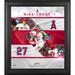 Mike Trout Los Angeles Angels Framed 15" x 17" Stitched Stars Collage