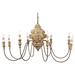 Regina Andrew Wood Carved 49 Inch 8 Light Chandelier - 16-1018