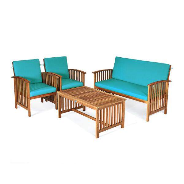 costway-4pcs-patio-solid-wood-furniture-set-blue/