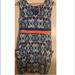 Anthropologie Dresses | Anthropologie Tracy Reese Pocketed Dress Sz 8 | Color: Blue/Orange | Size: 6