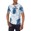 True Religion Herren Buddha Logo Short Sleeve Tee T-Shirt, Ocean Waves, 3X-Groß