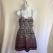 American Eagle Outfitters Dresses | American Eagle Outfitters Mini Sun Dress | Color: Black/Pink | Size: 2