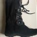 Nine West Shoes | Black Snow Boots | Color: Black/Gray | Size: Kids 3 Medium