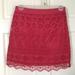 American Eagle Outfitters Skirts | American Eagle Coral Mini Skirt Size 0 | Color: Pink | Size: 0