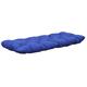 Ambientehome 2-Sitzer-Sitzkissen ca 120 x 50 x 8 cm, Blau