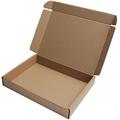 WHITE OR BROWN SHIPPING CARDBOARD BOXES POSTAL MAILING GIFT PACKET SMALL PARCEL (15.5" x 12" x 2.5", BROWN, 100)