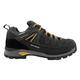 Karrimor Mens Hot Rock Low Walking Shoes Waterproof Lace Up Padded Ankle Collar Charcoal/Yellow UK 9.5 (44)