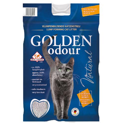 14kg Golden Odour staubfreies Klumpstreu für Katzen aus Bentonit
