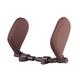 YMZ Car Safety Seat Headrest Travel Rest Sleep Neck Pillow Supports Child and Adult Car Safety Seat Headrest Cervical Spine (Brown)