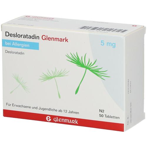 Desloratadin Glenmark 5 mg Tabletten 50 St