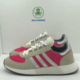 Adidas Shoes | Adidas Marathon Tech Running Shoe Sz 8.5 | Color: Red/Silver | Size: 8.5