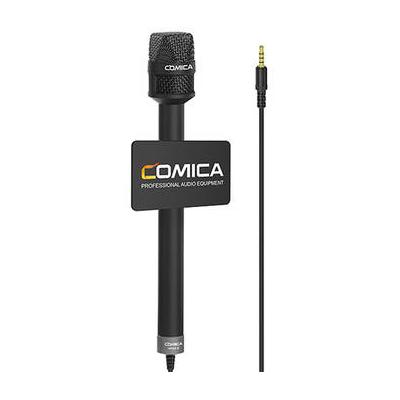 Comica Audio HRM-S Cardioid Handheld Reporter Microphone with Cable for Smartphones (11. HRM-S