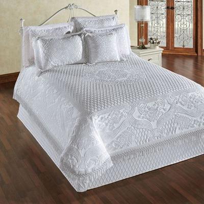 Madeira Coverlet, King, White