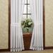 Hellina Tailored Curtain Pair, 80 x 63, White