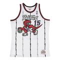 Mitchell & Ness Vince Carter 15 Replica Swingman NBA Jersey Toronto Raptors White HWC Basketball Trikot