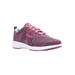 Extra Wide Width Women's Washable Walker Revolution Sneakers by Propet® in Berry Blue (Size 7 WW)