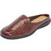 Wide Width Women's The Harlyn Slip On Mule by Comfortview in Dark Berry (Size 8 W)