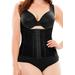 Plus Size Women's Cortland Intimates Firm Control Shaping Toursette by Cortland® in Black (Size 1X) Body Shaper