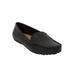 Women's The Milena Moccasin by Comfortview in Black (Size 9 1/2 M)