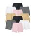 Plus Size Women's Cotton Boxer 10-Pack by Comfort Choice in Basic Pack (Size 12) Underwear