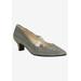 Women's Idenah Pump by J. Renee in Pewter Glitter (Size 12 M)