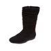 Extra Wide Width Women's The Aneela Wide Calf Boot by Comfortview in Black (Size 9 1/2 WW)