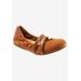 Women's Sierra Flat by SoftWalk in Brown Caramel (Size 7 1/2 M)