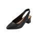 Women's The Mea Slingback by Comfortview in Black (Size 9 1/2 M)