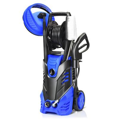 Costway 3000 PSI Electric High Pressure Washer With Patio Cleaner -Blue